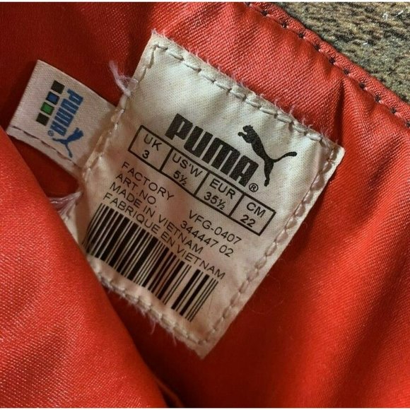 Womens PUMA Mid Calf Sneaker/ Boot Size 5.5 Black - Picture 8 of 10